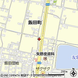 香川県高松市飯田町13周辺の地図