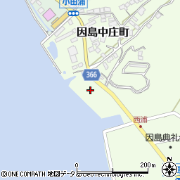 広島県尾道市因島中庄町2103周辺の地図