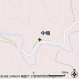 和歌山県紀の川市中畑209周辺の地図