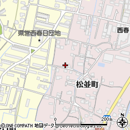 香川県高松市松並町781-4周辺の地図