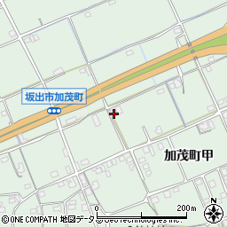 香川県坂出市加茂町甲568-3周辺の地図