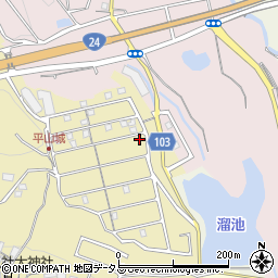 和歌山県橋本市高野口町応其443-70周辺の地図