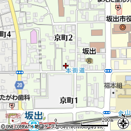 鎌田京染店周辺の地図
