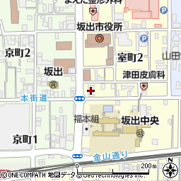 聖母眼科医院周辺の地図