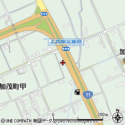 香川県坂出市加茂町甲541-2周辺の地図