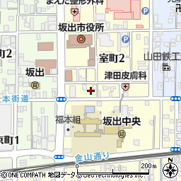 香川県坂出市室町2丁目1周辺の地図