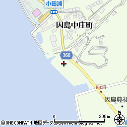 広島県尾道市因島中庄町2103-15周辺の地図