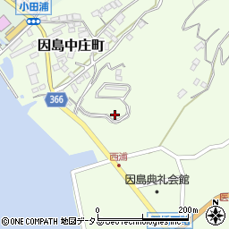 広島県尾道市因島中庄町2281-10周辺の地図