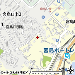 広島トヨペット宮島研修センター周辺の地図