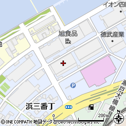 高松臨港倉庫周辺の地図