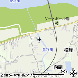 和歌山県橋本市向副131周辺の地図