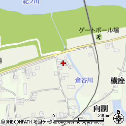 和歌山県橋本市向副133周辺の地図