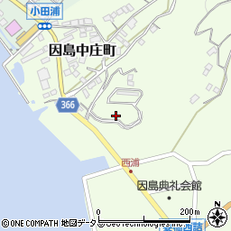 広島県尾道市因島中庄町2281-13周辺の地図
