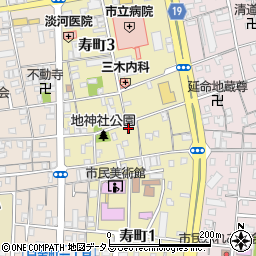 香川県坂出市寿町周辺の地図