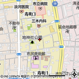 香川県坂出市寿町周辺の地図