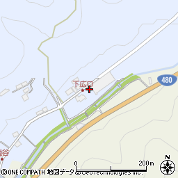 和歌山県伊都郡かつらぎ町広口405周辺の地図