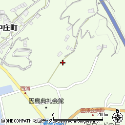 広島県尾道市因島中庄町2395-1周辺の地図
