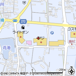 メガネ・補聴器・時計のハスイ・パルティ・フジ志度店周辺の地図