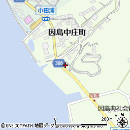 広島県尾道市因島中庄町2302周辺の地図