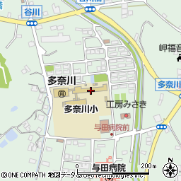 岬町立多奈川小学校周辺の地図