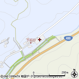 和歌山県伊都郡かつらぎ町広口406周辺の地図