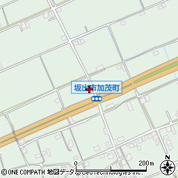香川県坂出市加茂町甲450周辺の地図