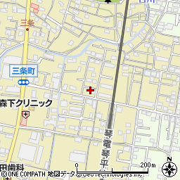 香川県高松市三条町331周辺の地図