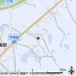 広島県東広島市黒瀬町市飯田1306周辺の地図