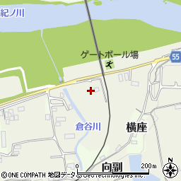 和歌山県橋本市向副205周辺の地図