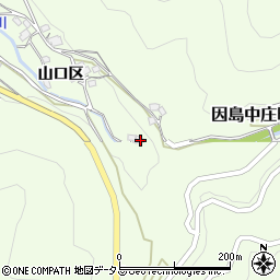 広島県尾道市因島中庄町山口区1075周辺の地図