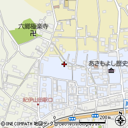和歌山県橋本市野552-5周辺の地図