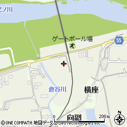 和歌山県橋本市向副207周辺の地図