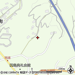 広島県尾道市因島中庄町2371周辺の地図