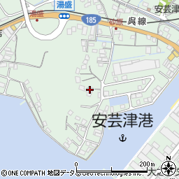 広島県東広島市安芸津町木谷333周辺の地図