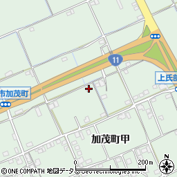 香川県坂出市加茂町甲572-2周辺の地図