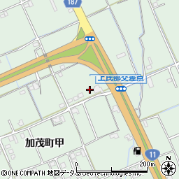 香川県坂出市加茂町甲583-3周辺の地図