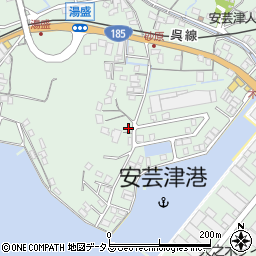 広島県東広島市安芸津町木谷337周辺の地図