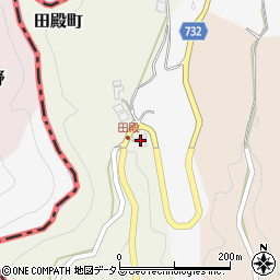 奈良県五條市田殿町15周辺の地図