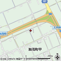 香川県坂出市加茂町甲575-2周辺の地図