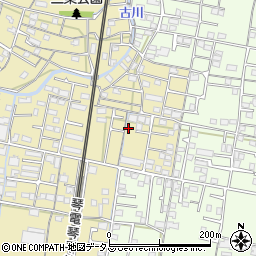 香川県高松市三条町353-2周辺の地図