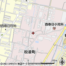 香川県高松市松並町619-13周辺の地図