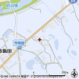 広島県東広島市黒瀬町市飯田1293周辺の地図