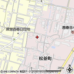 香川県高松市松並町791周辺の地図