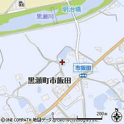 広島県東広島市黒瀬町市飯田1147周辺の地図