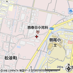 香川県高松市松並町612-9周辺の地図