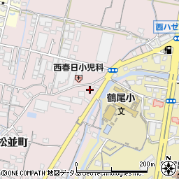 香川県高松市松並町612-15周辺の地図