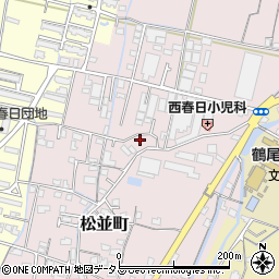香川県高松市松並町617-6周辺の地図