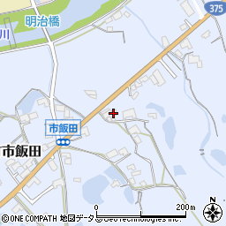 広島県東広島市黒瀬町市飯田1319周辺の地図