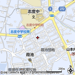 香川県さぬき市志度2214-19周辺の地図
