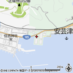 広島県東広島市安芸津町木谷1599周辺の地図